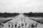 Washington Monument over Mirror Pool, D.C., USA