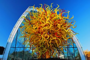 Tree in Garden - Chihuly