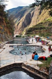 Santa Teresa hot springs, Peru