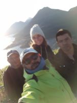 Sunrise at Indian Nose with guides Miguel & Helbert, Santa Clara, Lake Atitlan, Guatemala