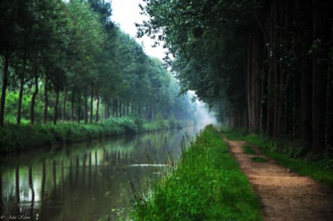 Canal de l'Ourcq: Vert-Galant - Meaux, France